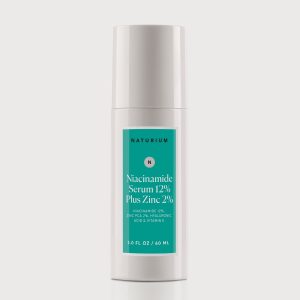 Naturium 12% Niacinamide Serum Plus 2% Zinc Pore Minimizer Oil Control Brightening Facial Serum 2.0 FL OZ 60 ML